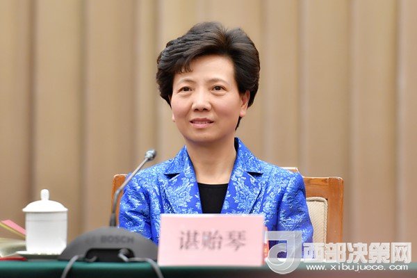 全國人大代表、貴州省委副書記、省長諶貽琴發(fā)言