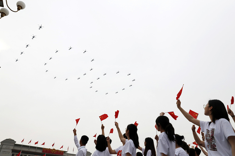 2021年7月1日，慶祝中國共產黨成立100周年大會在北京天安門廣場隆重舉行。
