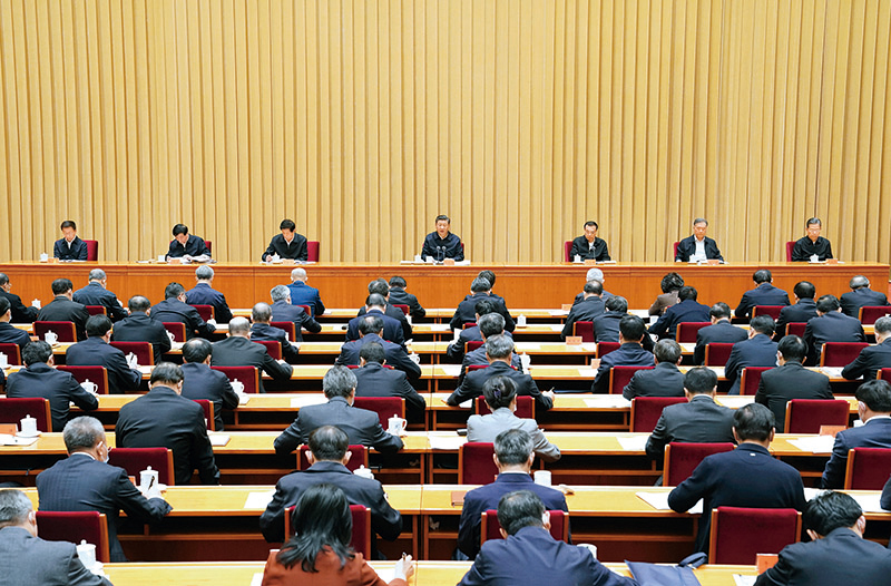 2020年11月16日至17日，中央全面依法治國(guó)工作會(huì)議在北京召開(kāi)。習(xí)近平總書(shū)記出席會(huì)議并發(fā)表重要講話(huà)。